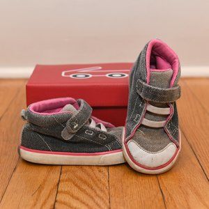 See Kai Run Canvas High Tops Size 8